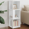 Stella Homewares Corner Cabinet White 33x33x100 cm Engineered Wood
