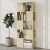 Stella Homewares Book Cabinet Room Divider Sonoma Oak 60x24x155 cm