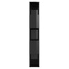 Stella Homewares Book Cabinet Room Divider High Gloss Black 60x24x155 cm