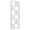 Stella Homewares Book Cabinet Room Divider White 60x24x186 cm