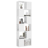Stella Homewares Book Cabinet Room Divider White 60x24x186 cm