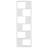 Stella Homewares Book Cabinet Room Divider White 60x24x186 cm