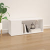 Stella Homewares TV Cabinet White 80x24x32 cm Engineered Wood