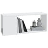 Stella Homewares TV Cabinet White 80x24x32 cm Engineered Wood