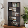Stella Homewares Book Cabinet Room Divider Grey 80x24x155 cm Engineered Wood