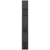 Stella Homewares Book Cabinet Room Divider Grey 80x24x186 cm Engineered Wood