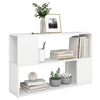 Stella Homewares Book Cabinet White 100x24x63 cm Engineered Wood