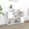 Stella Homewares Book Cabinet White 100x24x63 cm Engineered Wood