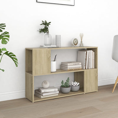 Stella Homewares Book Cabinet Sonoma Oak 100x24x63 cm Engineered Wood