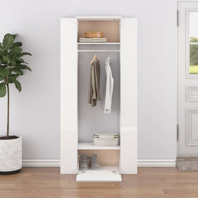 Stella Homewares Hallway Cabinets 2 pcs White Engineered Wood