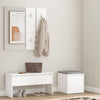 Stella Homewares Hallway Furniture Set White Engineered Wood