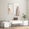 Stella Homewares Hallway Furniture Set White Engineered Wood