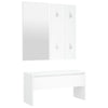 Stella Homewares Hallway Furniture Set White Engineered Wood