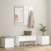 Stella Homewares Hallway Furniture Set White Engineered Wood