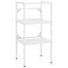 Stella Homewares Bathroom Washbasin Frame White 40x38x83 cm Iron
