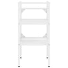 Stella Homewares Bathroom Washbasin Frame White 40x38x83 cm Iron