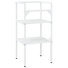 Stella Homewares Bathroom Washbasin Frame White 40x38x83 cm Iron