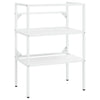 Stella Homewares Bathroom Washbasin Frame White 59x38x83 cm Iron