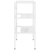 Stella Homewares Bathroom Washbasin Frame White 59x38x83 cm Iron