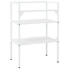 Stella Homewares Bathroom Washbasin Frame White 59x38x83 cm Iron