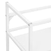 Stella Homewares Bathroom Washbasin Frame White 59x38x83 cm Iron