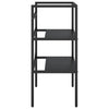 Stella Homewares Bathroom Washbasin Frame Black 59x38x83 cm Iron