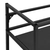 Stella Homewares Bathroom Washbasin Frame Black 59x38x83 cm Iron