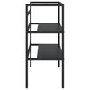 Stella Homewares Bathroom Washbasin Frame Black 79x38x83 cm Iron