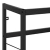 Stella Homewares Bathroom Washbasin Frame Black 79x38x83 cm Iron