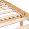 Stella Homewares Bed Frame without Mattress Solid Wood 183x203 cm King