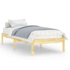 Stella Homewares Bed Frame without Mattress Solid Wood 90x190 cm