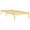 Stella Homewares Bed Frame without Mattress Solid Wood 90x190 cm