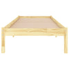Stella Homewares Bed Frame without Mattress Solid Wood 90x190 cm
