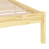 Stella Homewares Bed Frame without Mattress Solid Wood 90x190 cm