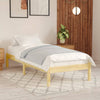 Stella Homewares Bed Frame without Mattress Solid Wood 90x190 cm