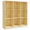 Stella Homewares Book Cabinet/Room Divider 104x33.5x110 cm Solid Pinewood