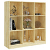 Stella Homewares Book Cabinet/Room Divider 104x33.5x110 cm Solid Pinewood