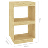 Stella Homewares Book Cabinet 40x35x71 cm Solid Pinewood