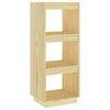 Stella Homewares Book Cabinet/Room Divider 40x35x103 cm Solid Pinewood