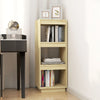 Stella Homewares Book Cabinet/Room Divider 40x35x103 cm Solid Pinewood