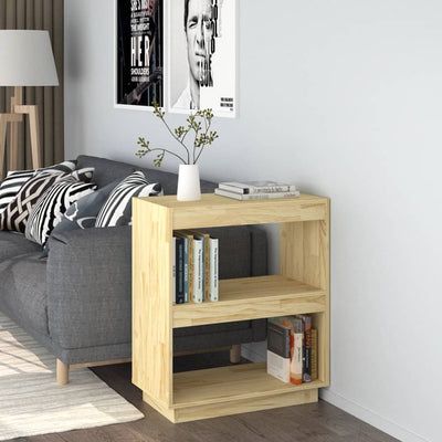 Stella Homewares Book Cabinet 60x35x71 cm Solid Pinewood