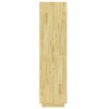 Stella Homewares Book Cabinet/Room Divider 60x35x135 cm Solid Pinewood