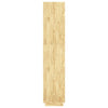 Stella Homewares Book Cabinet/Room Divider 60x35x167 cm Solid Pinewood