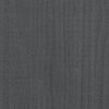 Stella Homewares Book Cabinet/Room Divider Grey 60x35x167 cm Solid Pinewood