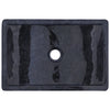 Stella Homewares Bathroom Vanity Cabinet with Black Marble Sinks Solid Wood Teak