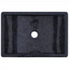Stella Homewares Bathroom Vanity Cabinet with Black Marble Sinks Solid Wood Teak