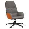 Stella Homewares Relaxing Chair Light Grey Fabric