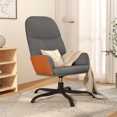 Stella Homewares Relaxing Chair Light Grey Fabric