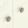 Stella Homewares Plastic Cabinet 79x43x125 cm Wood Design Vanilla Ice