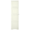 Stella Homewares Plastic Cabinet 40x43x164 cm Wood Design Vanilla Ice